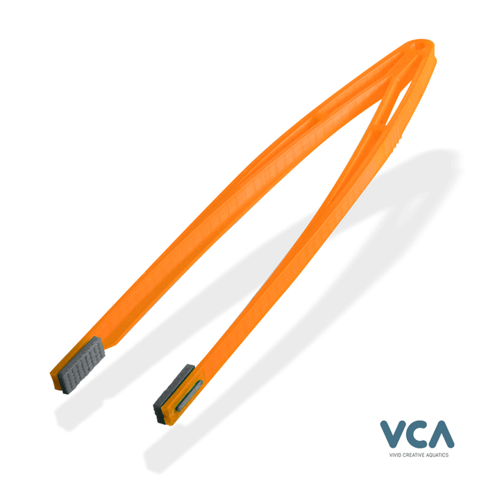 VCA Never Rust Tweezers - Sunset Orange - 28 Cm