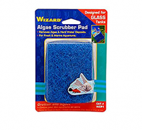 Penn-Plax Wizard Algae Scrubber Pad - 3" x 4" For Glass Aquariums