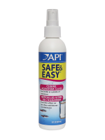 API Safe & Easy Aquarium Cleaner Spray 8 Oz Bottle - For Glass & Acrylic Aquariums