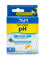 API pH Test Strips - 25-Test Box For Freshwater And Saltwater Aquarium