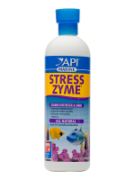 API Marine Stress Zyme Saltwater Aquarium Cleaning Solution 16 Oz Bottle