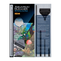 AQLink Macro Aqua Magnesium Alloy Aquarium Scraper w/ Extendable Handle