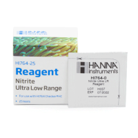 Hanna HI764-25 Nitrite Ultra Low Range Checker HC Reagents (25 Tests)