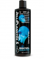 Brightwell JelliPlanktos S - 5 - 300-micron Zooplankton for Planktivorous Scyphozoans (True Jellyfishes) SMALL for Blue Blubbers 250 ml