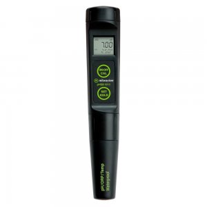 Milwaukee MAX Waterproof 3-in-1 pH/ORP/Temp Tester with Replaceable Probe - PH58