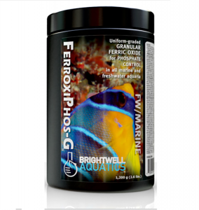 Brightwell FerroxiPhos-G - Uniform-graded Granular Ferric Oxide for Phosphate Control in all Aquaria 4.8 kg