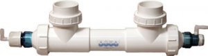 Aqua Ultraviolet Ozone / UV Combo Unit 57 Watt Unit, 3/4", White - A00230