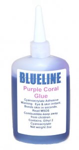 BlueLine Purple Coral Glue 2oz