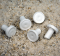 Ceramic Frag Plugs - 3/4" Small Smooth Frag Plugs- Bulk 100 Pack